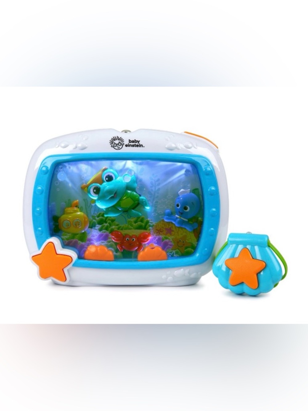 Baby Einstein Light-Up Aquatic Toy with Orange Star Buttons
